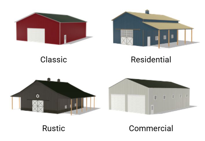 Post Frame Building Types
